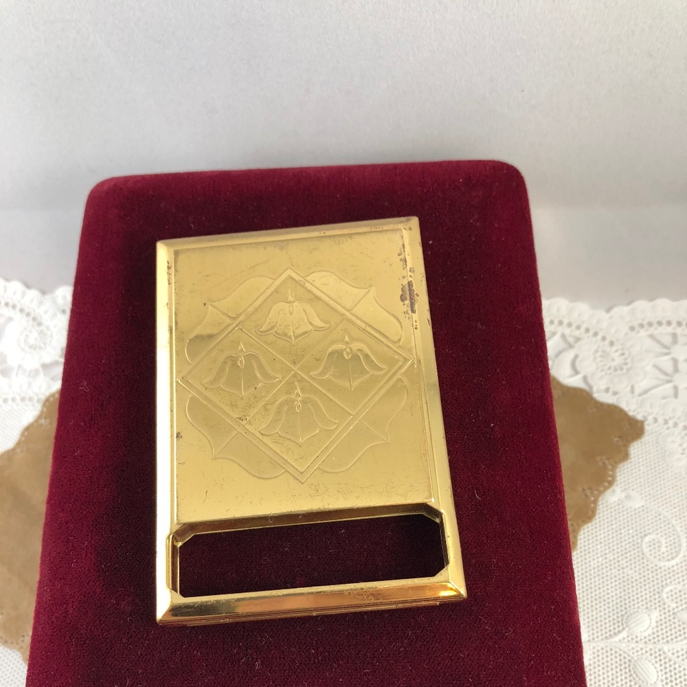 Vintage Art Deco Richard Hudnut Compact Makeup Cas